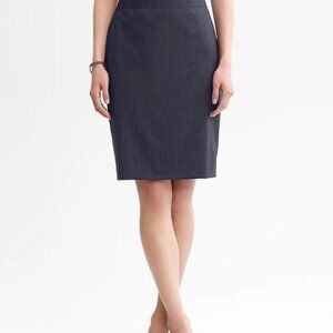 Banana Republic Light Wool Pencil Skirt